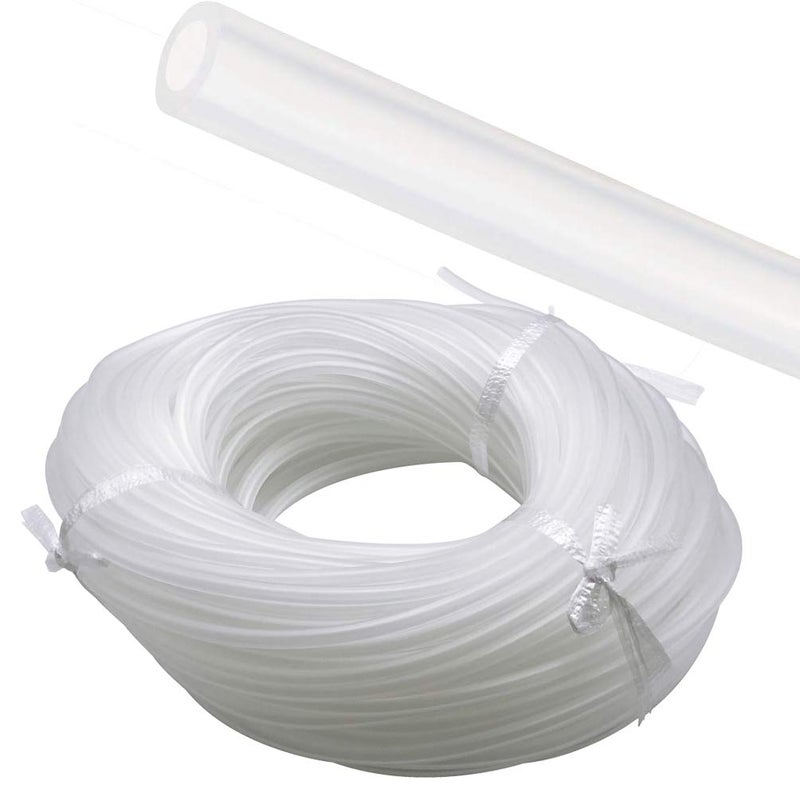 NACX 164Ft Aquarium Airline Tubing, Soft Air Pump Hose for Fish Tank, 4mm ID, 6mm OD, 50M Long Flexible Clear - Image 1